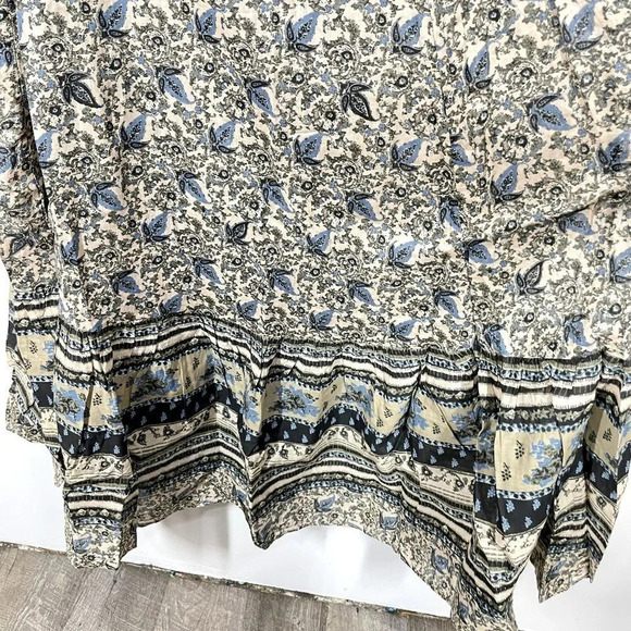 Free People NWT Tangier Babydoll Maxi Dress Size M Pullover Empire Waist Boho - Picture 7 of 9